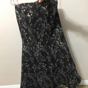 EUC Express Snakeskin Dress